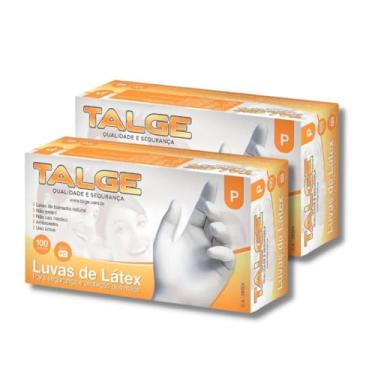 Imagem de Luva de Látex com Pó Tamanho P C/ 2 Caixas 100 Un. Cada