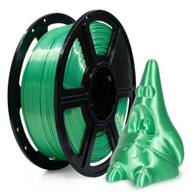 Imagem de Flashforge Filamento PLA 1,75 mm, filamentos de impressora 3D 1 kg precisão dimensional do carretel +/- 0,02 mm, ecológico, sem fumaça e sem odor (verde seda)