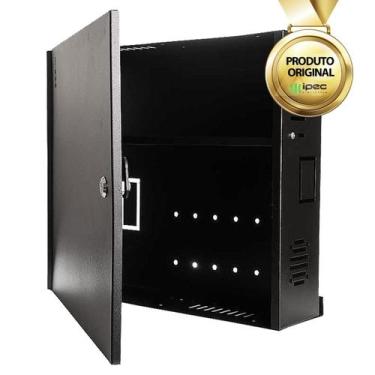 Imagem de Caixa Organizadora De Cabos Dvr Fios Cftv Verical L450 Ipec