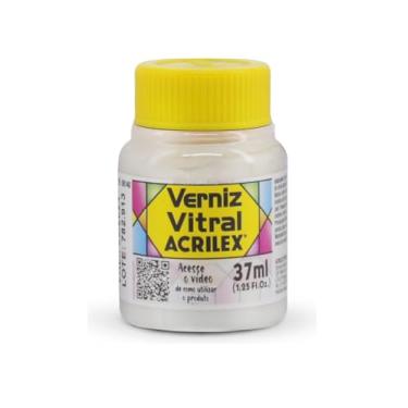 Imagem de Verniz Vitral Acrilex - Base Madreperola 592 - 37ml Perfeito para Copos Garrafas Vasos e Outras Perfeito para Copos Garrafas Vasos e Outras Ele Transforma Suas Peças Em Verdadeiras Obras De Arte, Simulando O Efeito Encantador Dos Vitrais