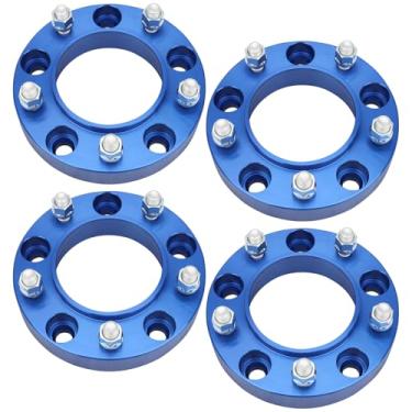 Imagem de BRTEC Adaptador de roda Hubcentric de 5 x 150 mm 3,2 cm de espessura M14x 1,5 pinos espaçadores de roda de furo de 110 mm para Lexus LX470/LX570, para Toyota Land Cruiser/Sequoia/Tundra 4 peças