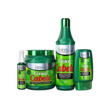 Imagem de Forever Liss Cresce Cabelo Kit Completo Com Máscara 1Kg
