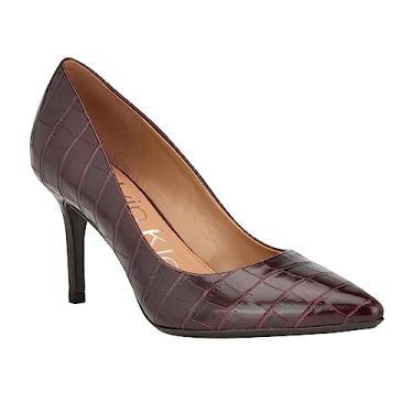 Imagem de Calvin Klein Sapato feminino Gayle2, Bordo Croco 604, 7.5
