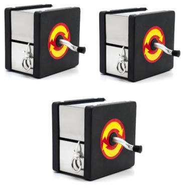 Imagem de Varal de Parede Retratil Recolhivel Inox Portátil 30 Mts Suporta 60kg Corda Resistente a Sol Chuva(Kit 3 Varais)