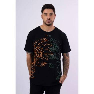 Imagem de Camiseta Dragon Ball Z Fusion Goten E Trunks - Piticas