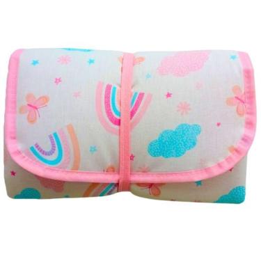 Imagem de Trocador Fraldas Portatil Bolsa Comoda Impermeável Enxoval Menino Meni