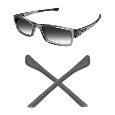 Imagem de Mryok Meias auriculares de substituição para óculos Oakley Airdrop OX8046/Airdrop A/Airdrop XS/Airdrop MNP/Traildrop - Opções, Cinza, One Size