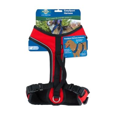 Imagem de PetSafe Peitoral para cães EasySport, peitoral para cães acolchoado ajustável com alça de controle e tubulação reflexiva, dos fabricantes do peitoral Easy Walk pequeno