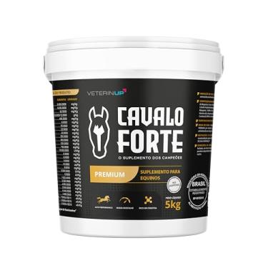 Imagem de Suplemento Cavalo Forte Premium 5KG | Custo-Benefício para Massa, Energia e Saúde Intestinal | Formulado com Creatina, Lisina e Probióticos | Indicado Veterinário