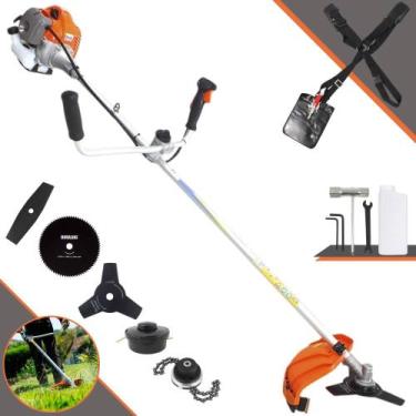 Imagem de Roçadeira Vulcan VR430-P À Gasolina Motor 2 Tempos 43cc 1,7HP de Potên