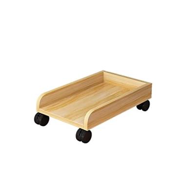 Imagem de Suporte de CPU, base de anfitrião de computador desktop removível com suporte de chassi de freio, suporte de CPU