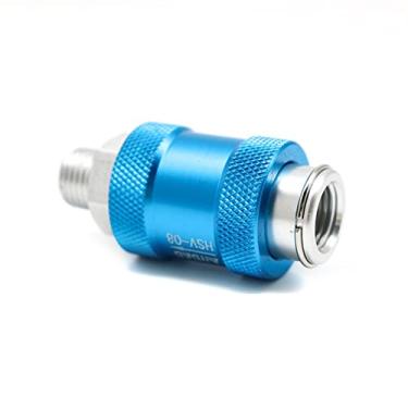 Imagem de HSV-06 HSV-08 HSV-10 HSV-15 Interruptor manual de controle de fluxo de válvula deslizante manual pneumática G1/8 1/4 3/8 1/2 rosca BSPT 1 peça (HVS-06)