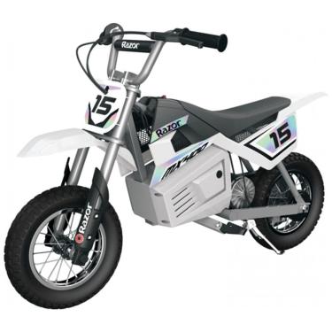 Imagem de Moto Elétrica Motocross com Freios Manuais, Suporte Retrátil e Pinos de Metal Dobráveis...