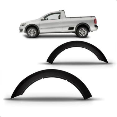 Imagem de Par moldura paralama traseiro saveiro g5/g6 08/16  pto text - DPF