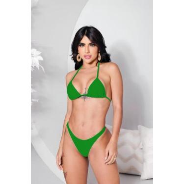 Imagem de Biquíni Cortininha Asa Delta Marquinha Verão P ao GG - TRIBO MODA, Ver