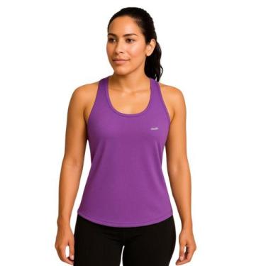 Imagem de Regata Blusa Feminina DryFit Academia Treino Corrida Fitness Esportiva