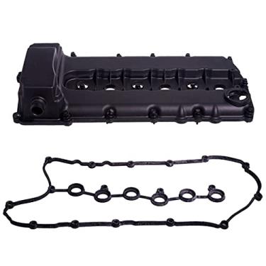 Imagem de AUQDD Kit de tampa de válvula de motor 03H103429D (para V6-3.6L 3597cc) compatível com Au-di 07-10 Q7 /09-16 Vw CC, 06-16 Passat, 07-17 Touareg (substituição # 03H103429L 036-00155) 03H1 03429C