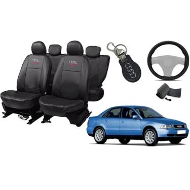 Imagem de Capa de couro para o banco audi A4 1999-2002 proteção impermeável