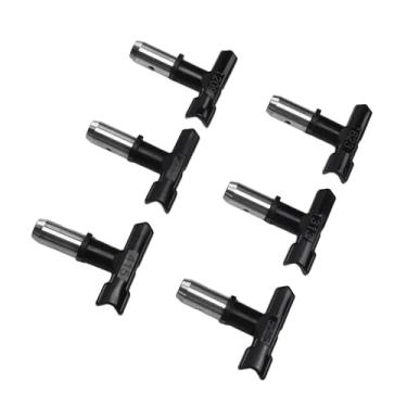 Imagem de WALFRONT Conjunto de Bicos de Spray Sem Ar, 209, 211, 313, 415, 517, 623, Pontas de Bico para Máquina de Pintura Sem Ar, para Decoração de Casa, Pintura de Acabamento Industrial
