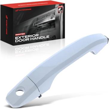 Imagem de A-Premium Maçaneta externa dianteira esquerda do lado do motorista compatível com Chevrolet Silverado 1500 2014-2018, Silverado 2500 HD, Tahoe, Suburban 3500 HD e GMC Sierra 1500, Yukon, sem entrada