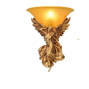 Imagem de Luminária de parede moderna e criativa para sala de estar, quarto, escritório, casa de campo, hotel, quarto infantil, corredor, café, restaurante ocidental, com iluminação LED (Estilo 39 à d