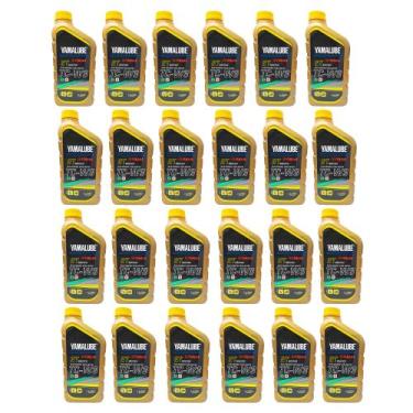 Imagem de Yamalube TCW3 2 Tempos Óleo Náutico Premium Kit 18 Litros - Yamaha