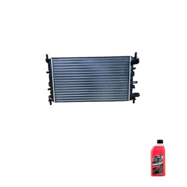Imagem de Kit Radiador Ford Escort Logus 1.6 1.8 93/96 + Aditivo Radiador Paraflu 01 Litro Rosa