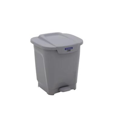 Imagem de Lixeira Tramontina T-Force em Polipropileno Cinza 25 L
