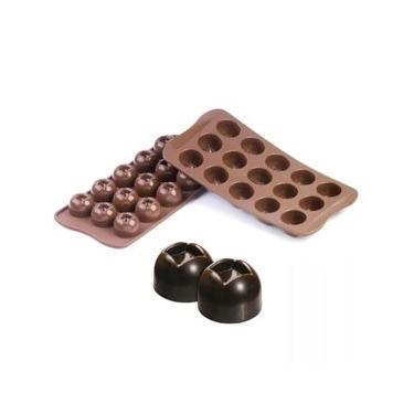 Imagem de Forma em Silicone Mini Bombom Chocolate Imperial Silikomart