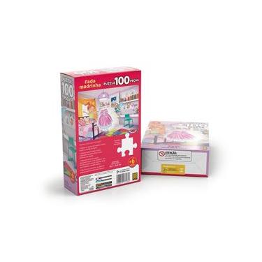 Imagem de Quebra-cabeça 100 peças Fada Madrinha