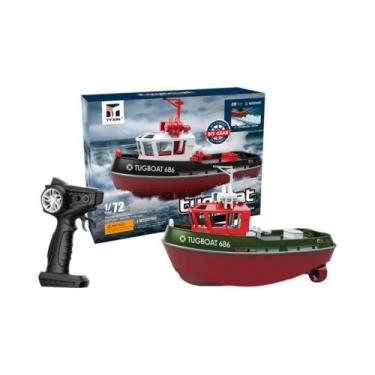 Imagem de Barco RC Sem Fio Com Duplo Motor Potente Para Meninos, Modelo De Brinq