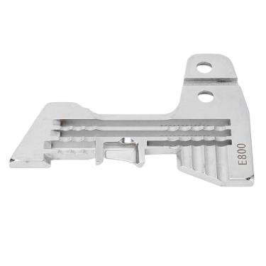 Imagem de Cuofyunl máquina de costura overlock, placa de agulha de 3 fios, placa de agulha de aço inoxidável para siruba 737 e800