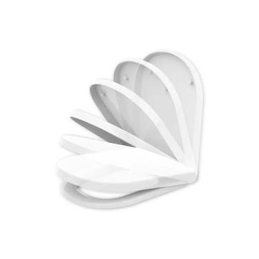 Imagem de Assento Sanitário Life Branco Termofixo Tupan Soft Close para Vaso Cel