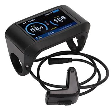 Imagem de KIMISS Kit de Conversão de Bicicleta Elétrica 750C Indicador de Display LCD para Ajuste para BBS01 BBS02 BBSHD Mid Drive Motor - Fácil Instalação e Interface Amigável