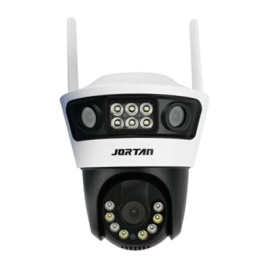 Imagem de ANJ.GG Câmera de Segurança Wi-Fi Interna/Externa, Estilo Domo, Full HD 1080p, Áudio Bidirecional, Monitoramento Residencial, AJ-A37-B, Sem Fio/Com Fio, Visão Noturna, AC/DC, Wi-Fi