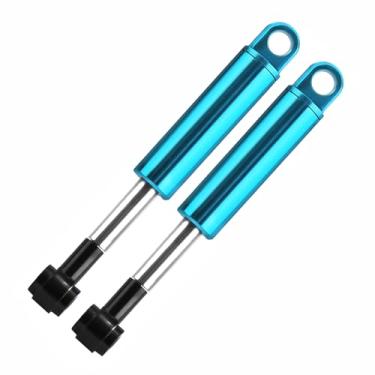 Imagem de Amortecedor de óleo RC Car Shock Absorber para 1/14 Tamiya Trailer Truck Upgrade Parts Suspensão R121 (azul)
