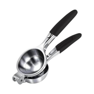 Imagem de Espremedor De Limão Manual Extra Grande Em Aço Inoxidável, Espremedor 