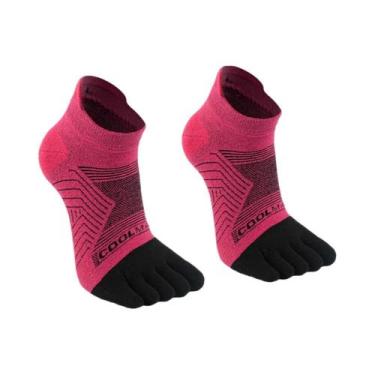 Imagem de Meias De Corrida Masculinas De Cinco Dedos, Finas, Respiráveis E De Se