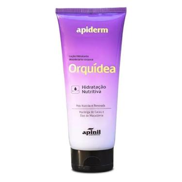 Imagem de Loção Hidratante Desodorante Corporal Orquídea, Hidratação Nutritiva com Manteiga de Cacau e Óleo de Macadâmia, 200 ml