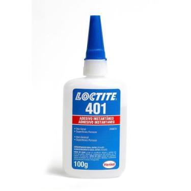 Imagem de Adesivo Instantâneo Cianoacrilato 100g Loctite 401