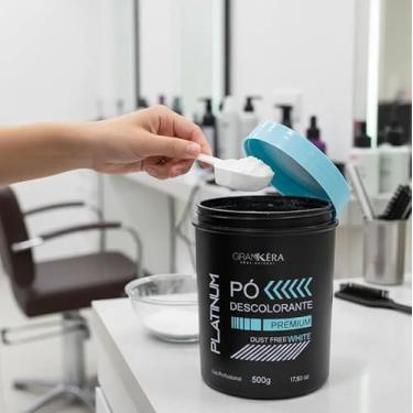 Imagem de Pó Descolorante Premium Dust Free White 500g Grankéra