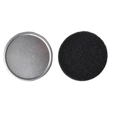 Imagem de Semme Limpador de Pincel de Maquiagem, Esponja de Lavagem Rápida, Ferramentas de Limpeza de Beleza Reutilizáveis ​​para pó Solto, pó de Contorno, Esponja de Carvão Ativado de (+ caixa de ferro)