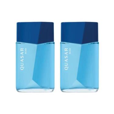 Imagem de Combo 2 Perfumes Masculino fresco Quasar Rush Desodorante Colônia 100m
