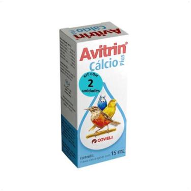 Imagem de Avitrin cálcio plus 15ml coveli suplemento para aves e pássaros orname