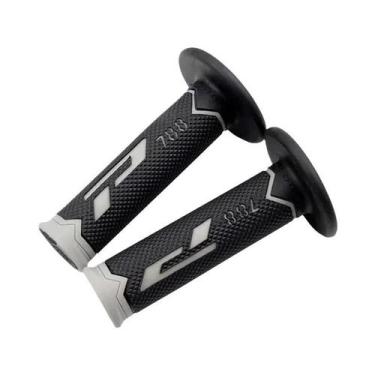 Imagem de Manoplas Universais De Borracha Com Gel Para Guidão De Moto GP Motocro