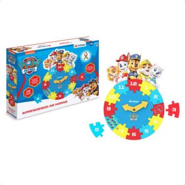 Imagem de Brinquedo Aprendendo as Horas Patrulha Canina Aprender as horas, Desen