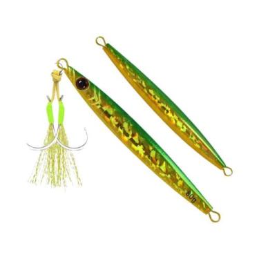 Imagem de Isca Luminosa De Afundamento Rápido 40g 60g 80g Com Revestimento a Las