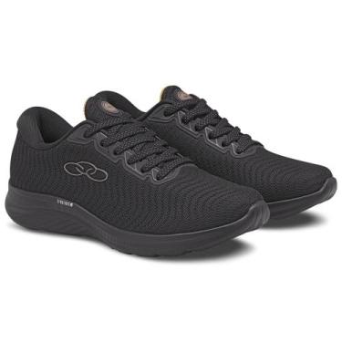 Imagem de Tenis Olympikus Atmos Feminino Esportivo caminhada Original, Preto, 33