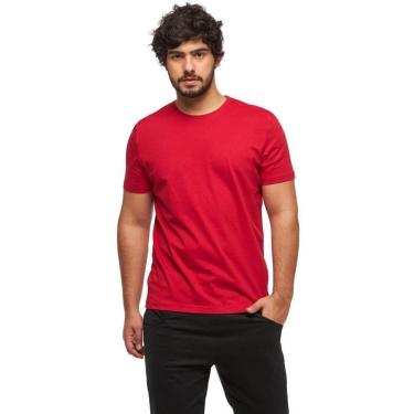 Imagem de Camiseta Long Manga Curta Basica Lisa Masculina-Masculino