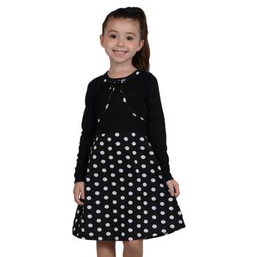 Imagem de Conjunto Vestido Poá com Bolero - Big Bless-Feminino